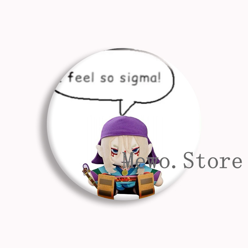 Mononoke Anime Soft Button Pin - Badminton Meme 评论和价格
