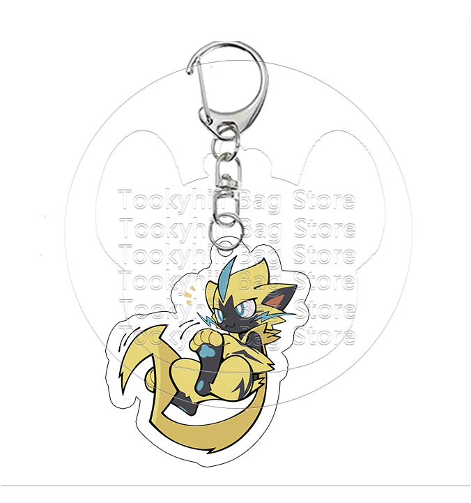 Zeraora  Acrylic Keychain Q Ve - Badminton Meme 评论和价格