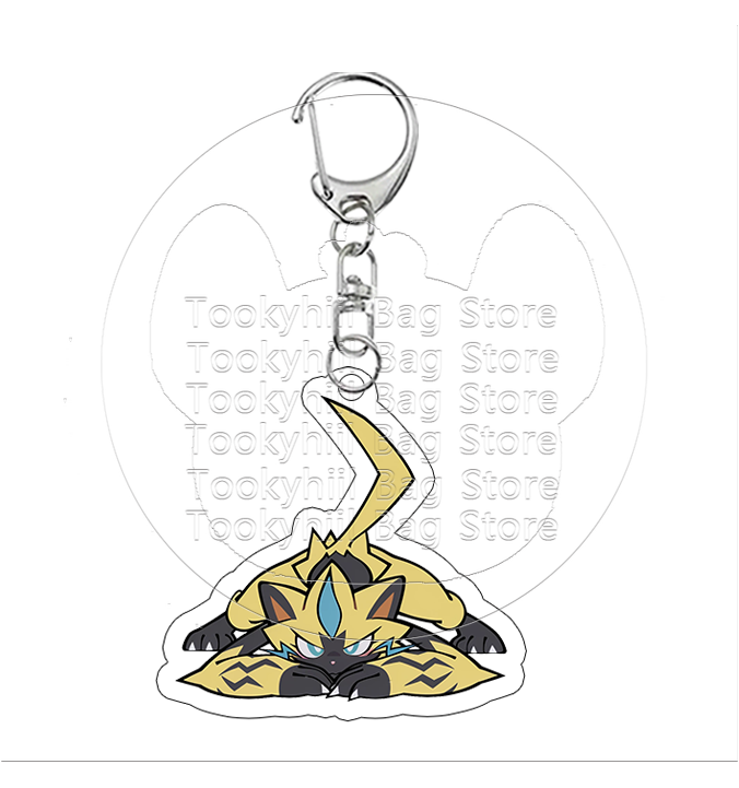 Zeraora  Acrylic Keychain Q Ve - Badminton Meme 评论和价格