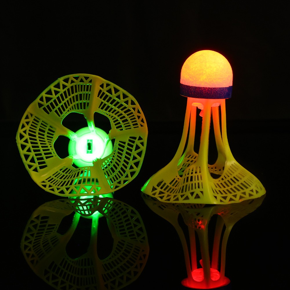 12-1pcs LED Light-up Badminton - Badminton Bwf 评论和价格