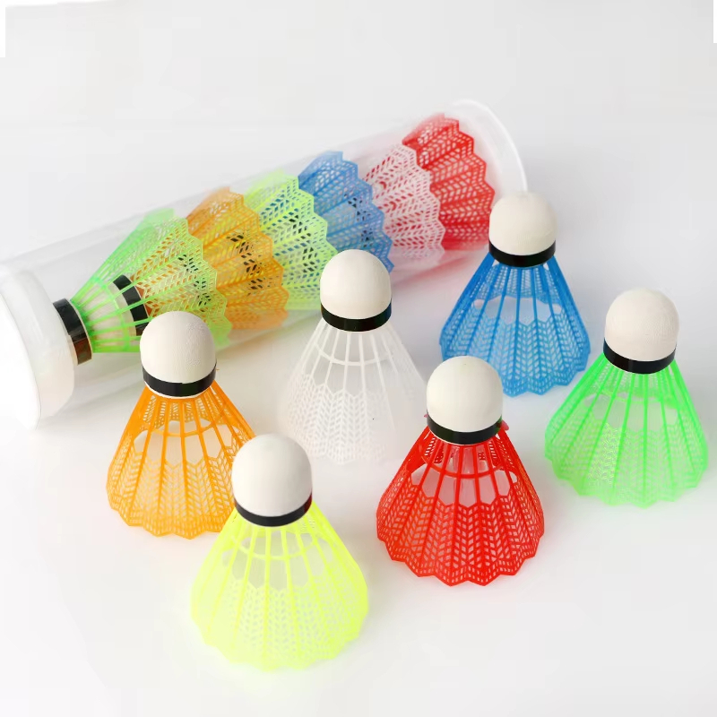 12Pcs Colorful Plastic Badmint - Badminton Bwf 评论和价格