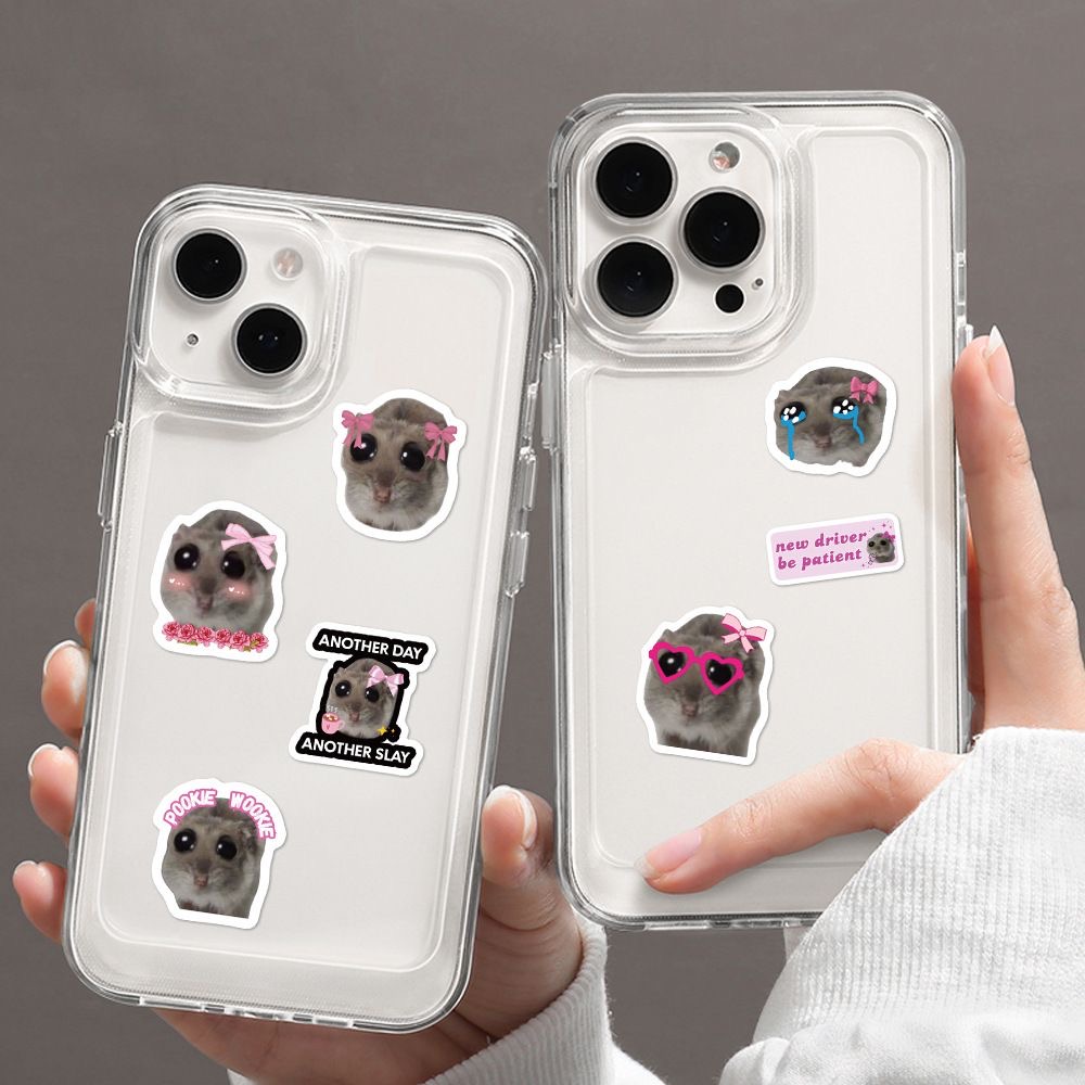 100-500pcs Ins Sad Hamster Car - Badminton Meme 评论和价格