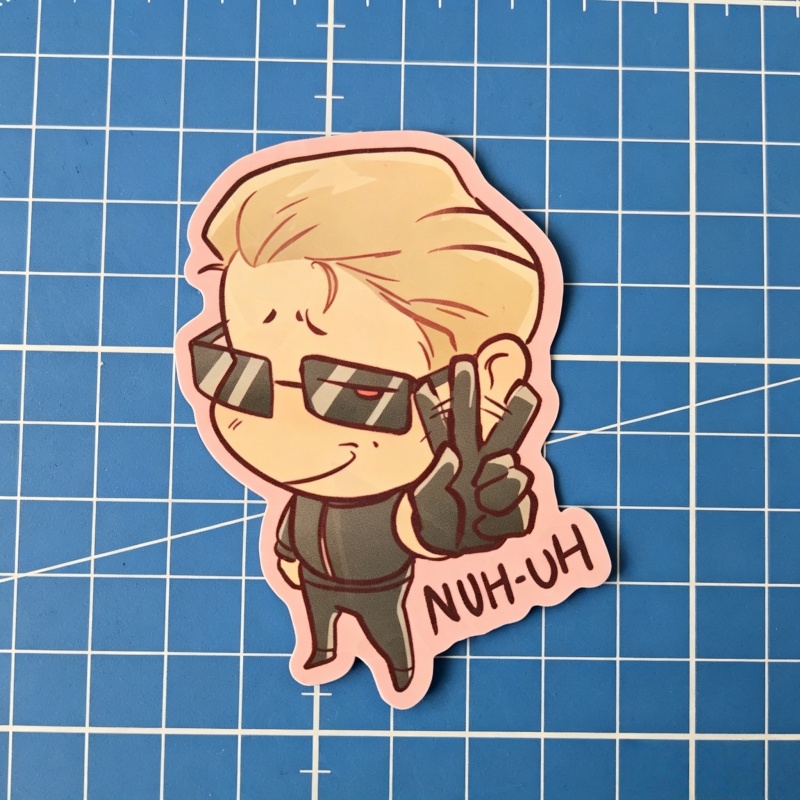 Resident Evil Wesker Chibi Mem - Badminton Meme 评论和价格