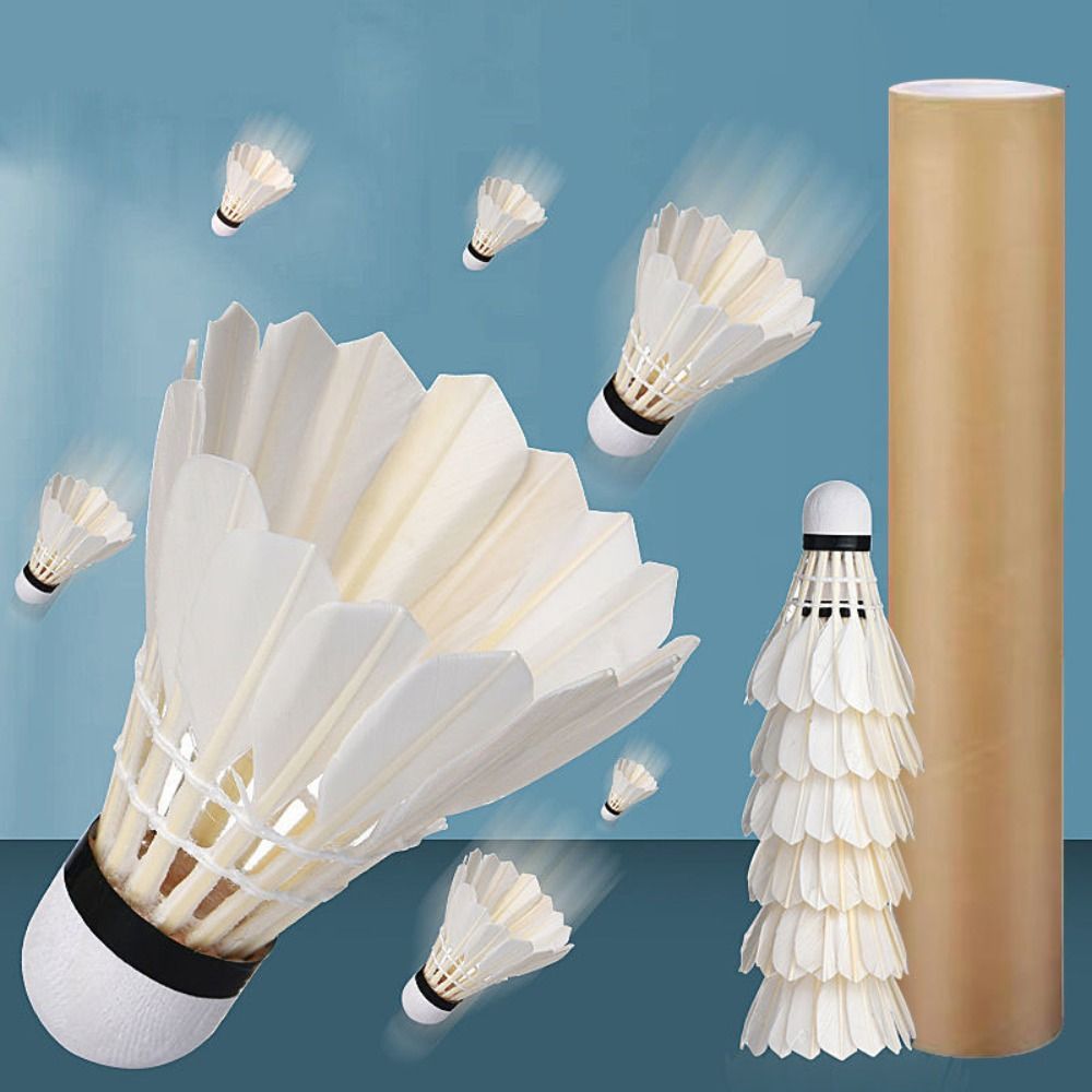 3/6/12Pcs New White Badminton  - Badminton Bwf 评论和价格